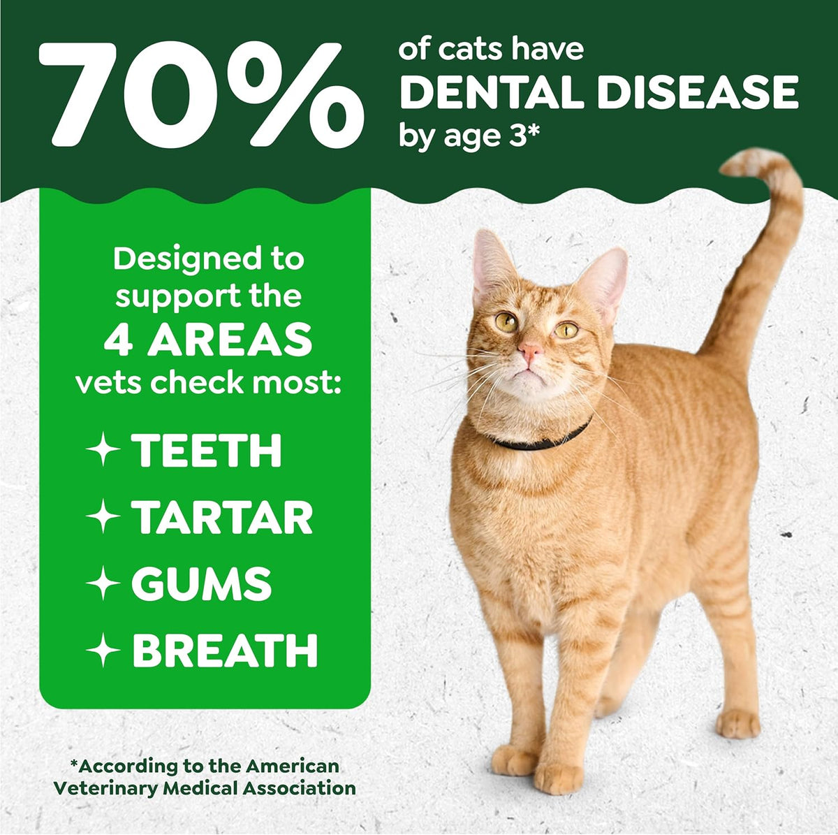 Greenies Feline Natural Dental Cat Treats, Catnip Flavor, 9.75 oz