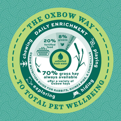 Oxbow Essentials Adult Rabbit Food, Timothy Hay Rabbit Pellets, USA, 5 lb