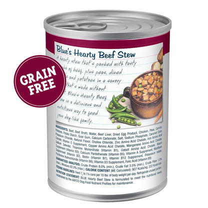 Blue Buffalo Blue's Stew Variety Pack Wet Dog Food, 12.5 oz, 6 ct