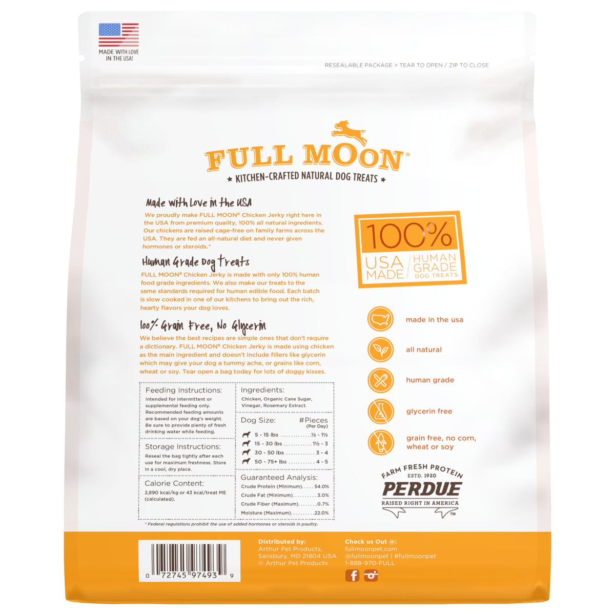 Full Moon® Chicken Jerky Dog Treats 12 oz