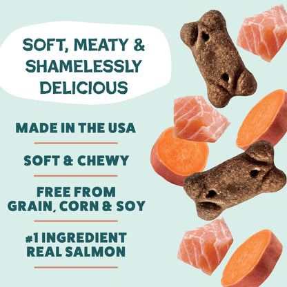 Shameless Pets Bacon Me Crazy Meaty Tenders, Soft Dog Treats, 8oz