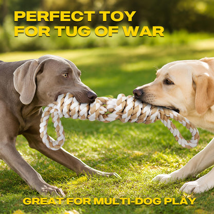 Fida Dog Rope Toys for Aggressive Chewers, Chew Toys for Large Medium Dogs