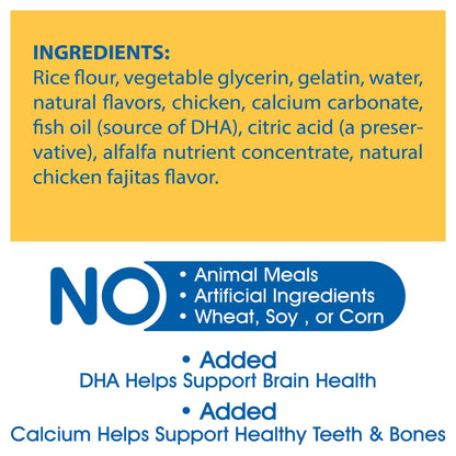 N-Bone Puppy Teething Rings, Chicken Flavor, Natural Puppy Teething Chews & Chew Treats, Helps Soothe Teething Gums, Calcium Enriched, 6 Rings