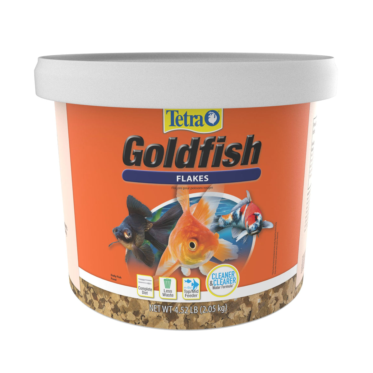 Tetra Goldfish Flakes, Nutritionally Balanced Diet For Aquarium Fish, Vitamin C Enriched Flakes, 0.42 oz