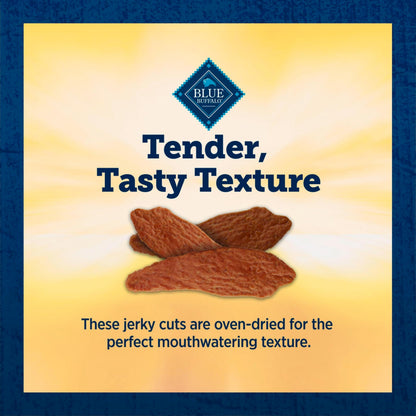 Blue Buffalo True Chews Premium Jerky Cuts Steak Dog Treats, 10 oz