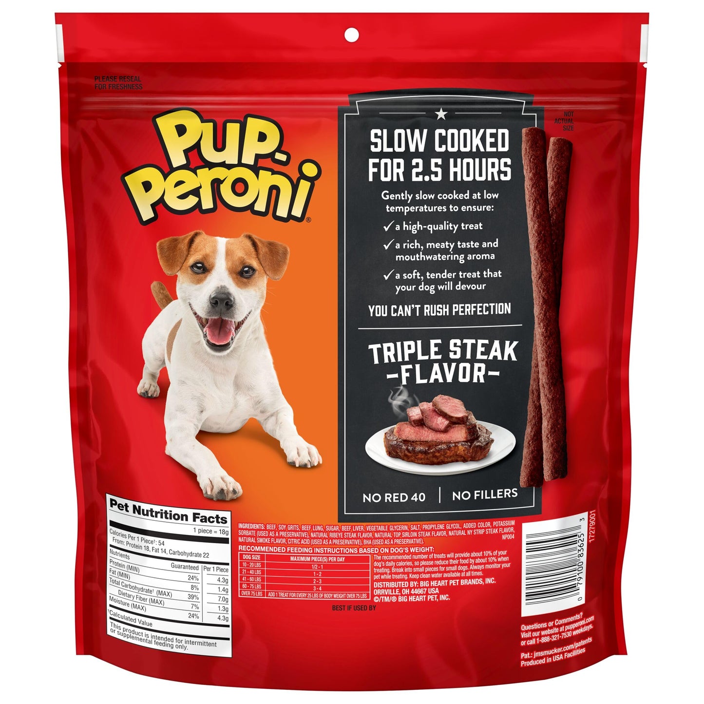 Pup-Peroni Original Beef Recipe Dog Treats, 38 Oz. Bag
