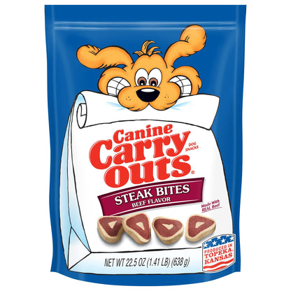Canine Carry Outs Beef Flavor Dog Treats, 47 Ounce Bag