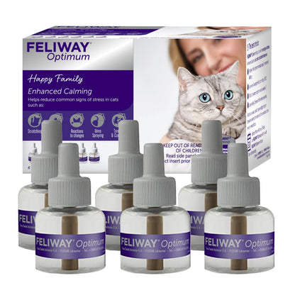 FELIWAY Optimum Cat Calming Pheromone Diffuser Refill - 1 Pack