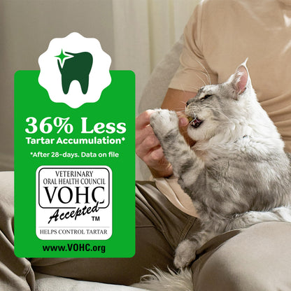 Greenies Feline Natural Dental Cat Treats, Catnip Flavor, 9.75 oz