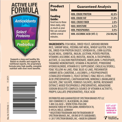 Tetra Goldfish Flakes Fish Food, 7.06 oz