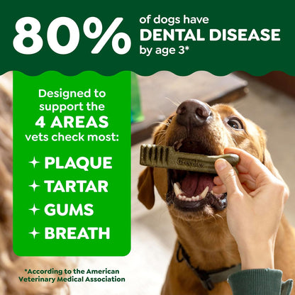 Greenies Teenie Original Natural Dental Dog Treats, Chicken, 43 Count