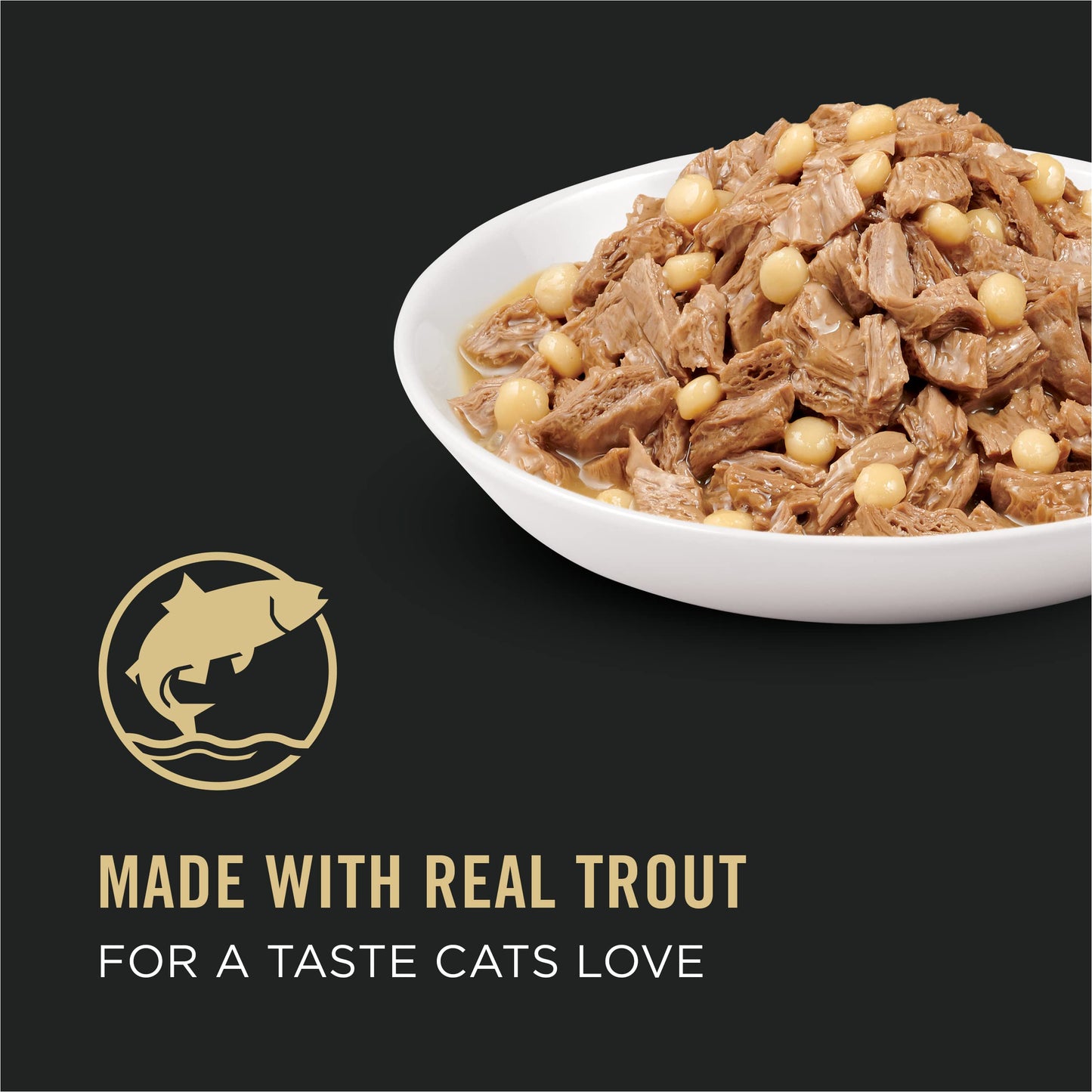 Purina Pro Plan High Protein Cat Food Gravy, Turkey and Pasta Entree - (24) 3 oz. Pull-Top Cans