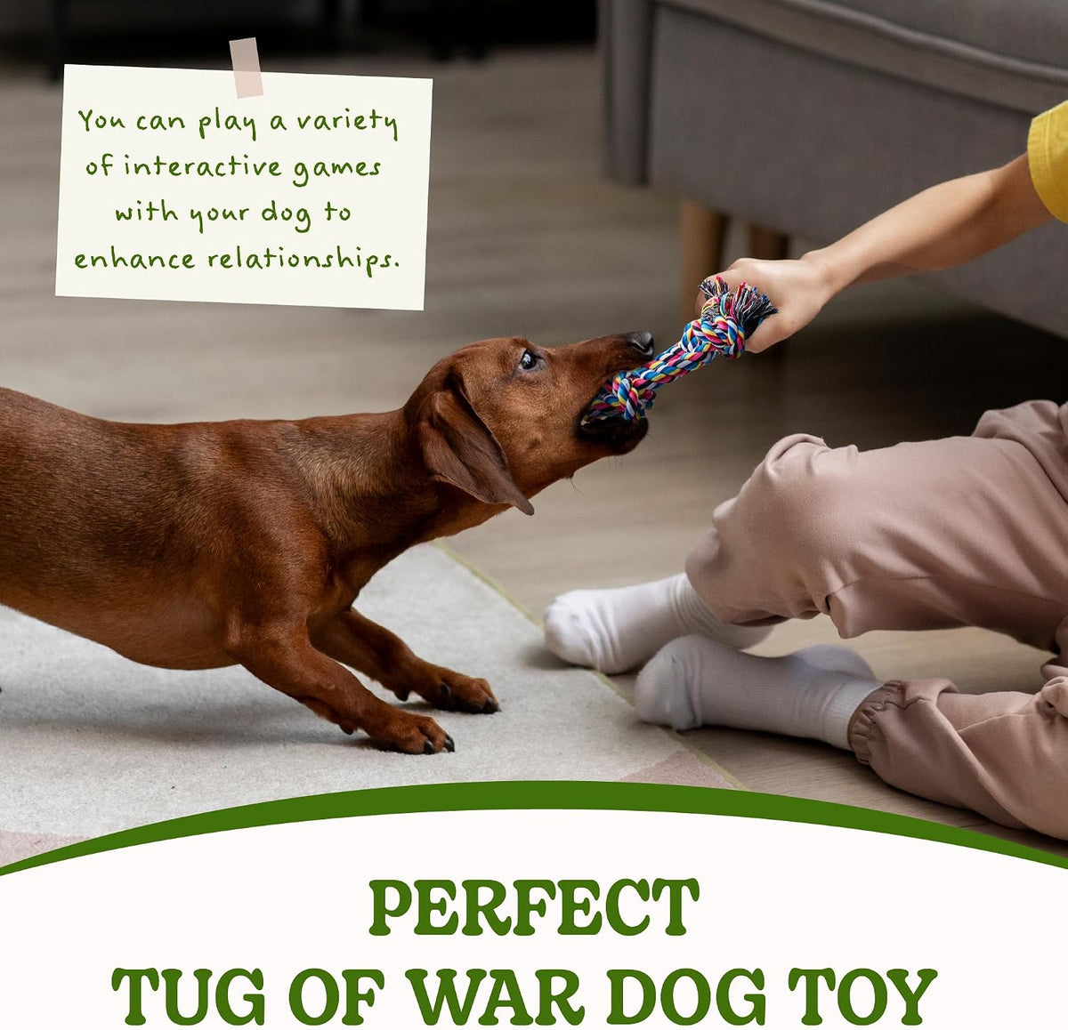SHARLOVY Large Tough Chew Toys for Aggressive Chewers, 9 Pack Dog Rope Toys