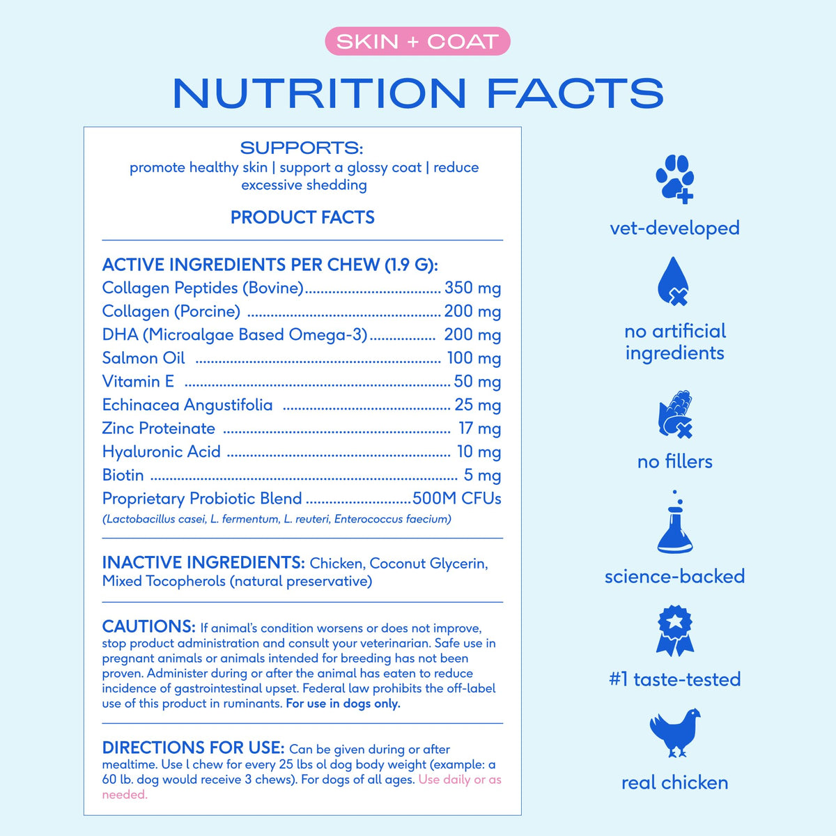 Native Pet Omega 3 Fish Oil for Dogs & Cats – Wild Alaskan Salmon Oil for Dogs Skin and Coat, Supports Joints, Heart & Shedding – Fast-Absorbing Omega 3 6 9 Liquid Supplement – 8oz