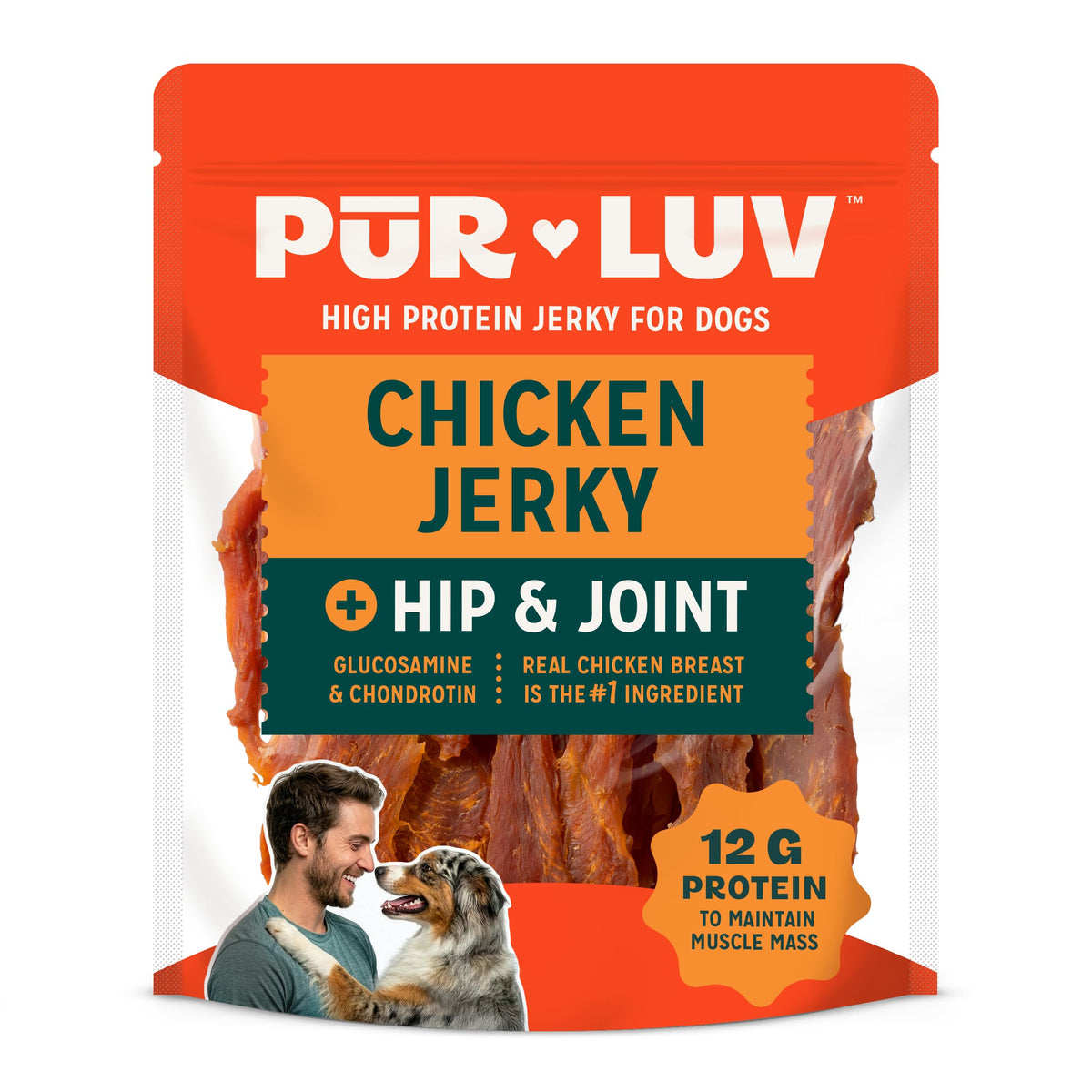 Pur Luv Dog Treats, K9 Kabobs Made with Real Chicken and Duck, 12 Ounces, Dog Snacks, Healthy, Easily Digestible, Long-Lasting, High Protein Treat, Satisfies Urge to Chew (Pack of 12)