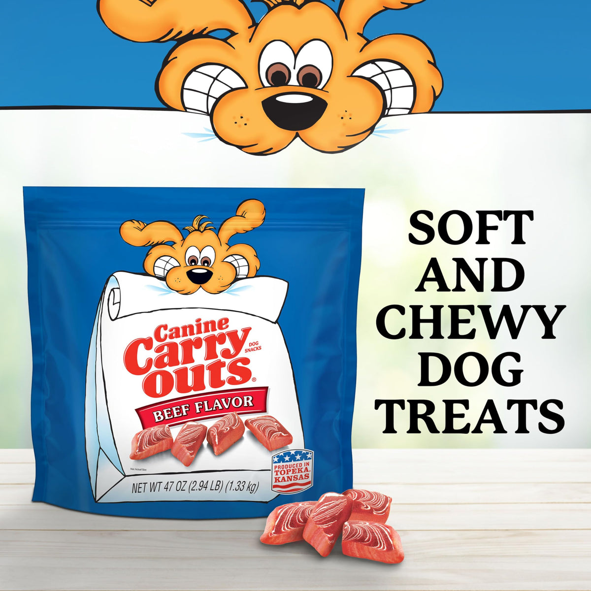 Canine Carry Outs Snausages in a Blanket Dog Treats, 4 Bags (22.5 Oz. Each)