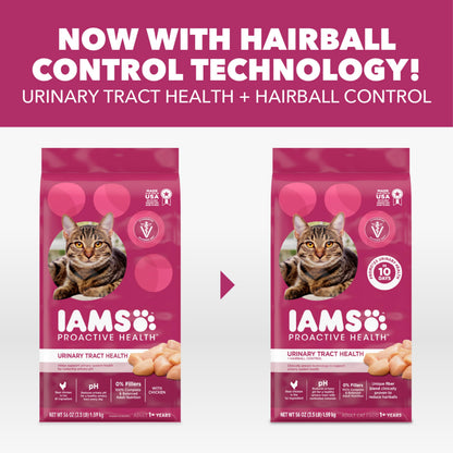 IAMS Proactive Health Urinary Tract Health Dry Cat Food, Chicken, 7 lb