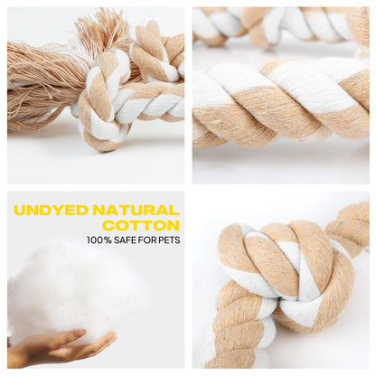 Fida Dog Rope Toys for Aggressive Chewers, Chew Toys for Large Medium Dogs