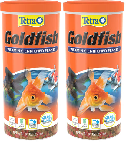 Tetra Goldfish Flakes Fish Food, 7.06 oz