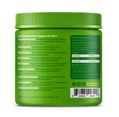 Zesty Paws Dog Multivitamin + Glucosamine for Dogs - Peanut Butter, 90 Ct