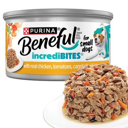 Purina Beneful Small Breed Wet Dog Food Variety Pack, (30) 3 oz Cans