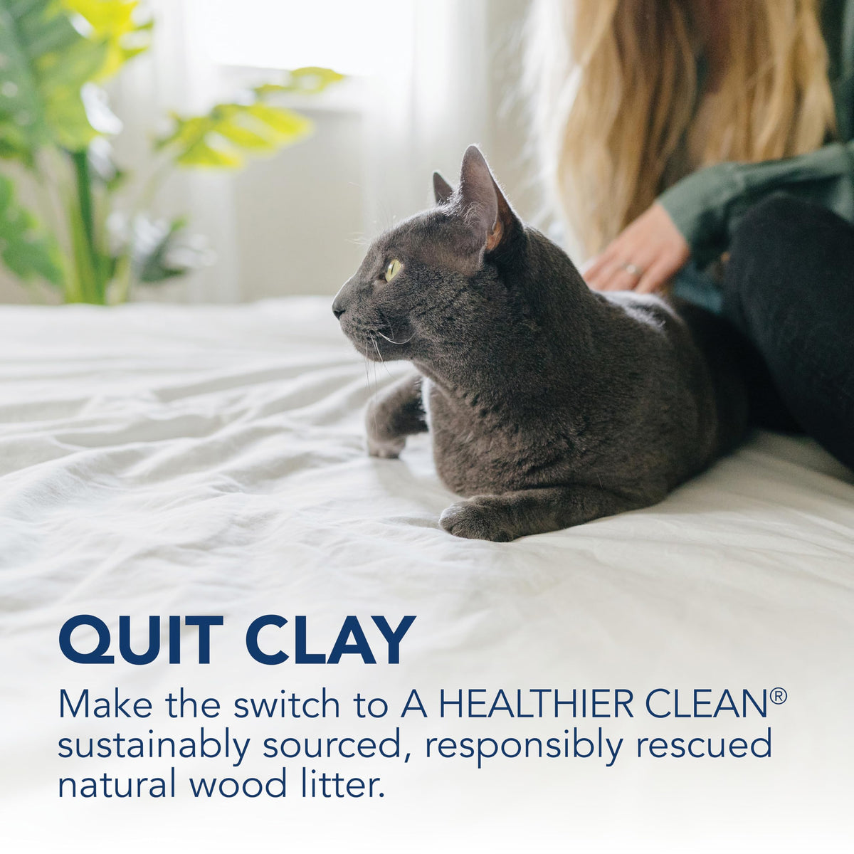 ökocat Low Tracking Natural Wood Clumping Cat Litter, Odor Control 14 Lbs