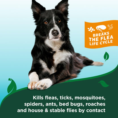 Vet's Best Flea & Tick Home Spray for Dogs, Plant-Based, 14 oz