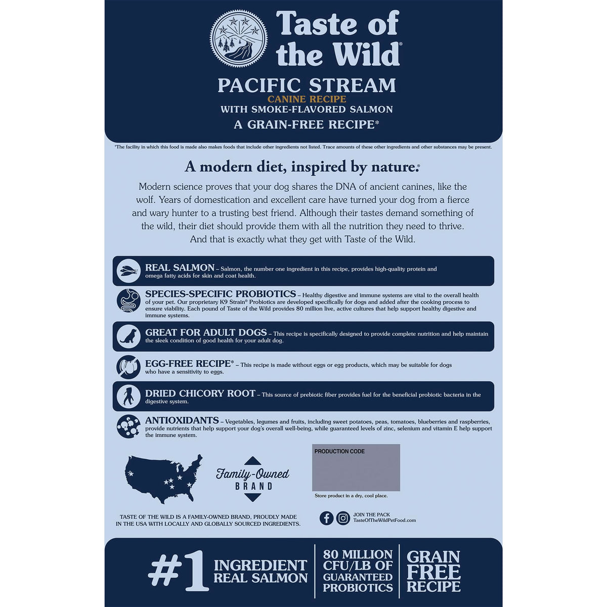 Taste of the Wild High Prairie Adult Dry Dog Food, Roasted Bison, 28lb