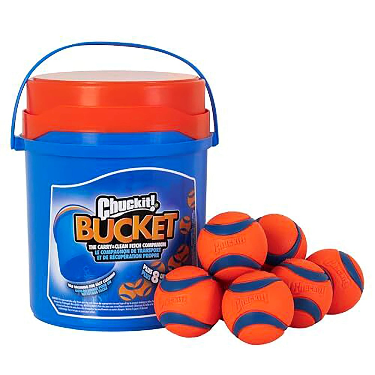 Chuckit! Ultra Squeaker Fetch Balls for Dogs, Floats, Medium 2.5in, 2 Pack