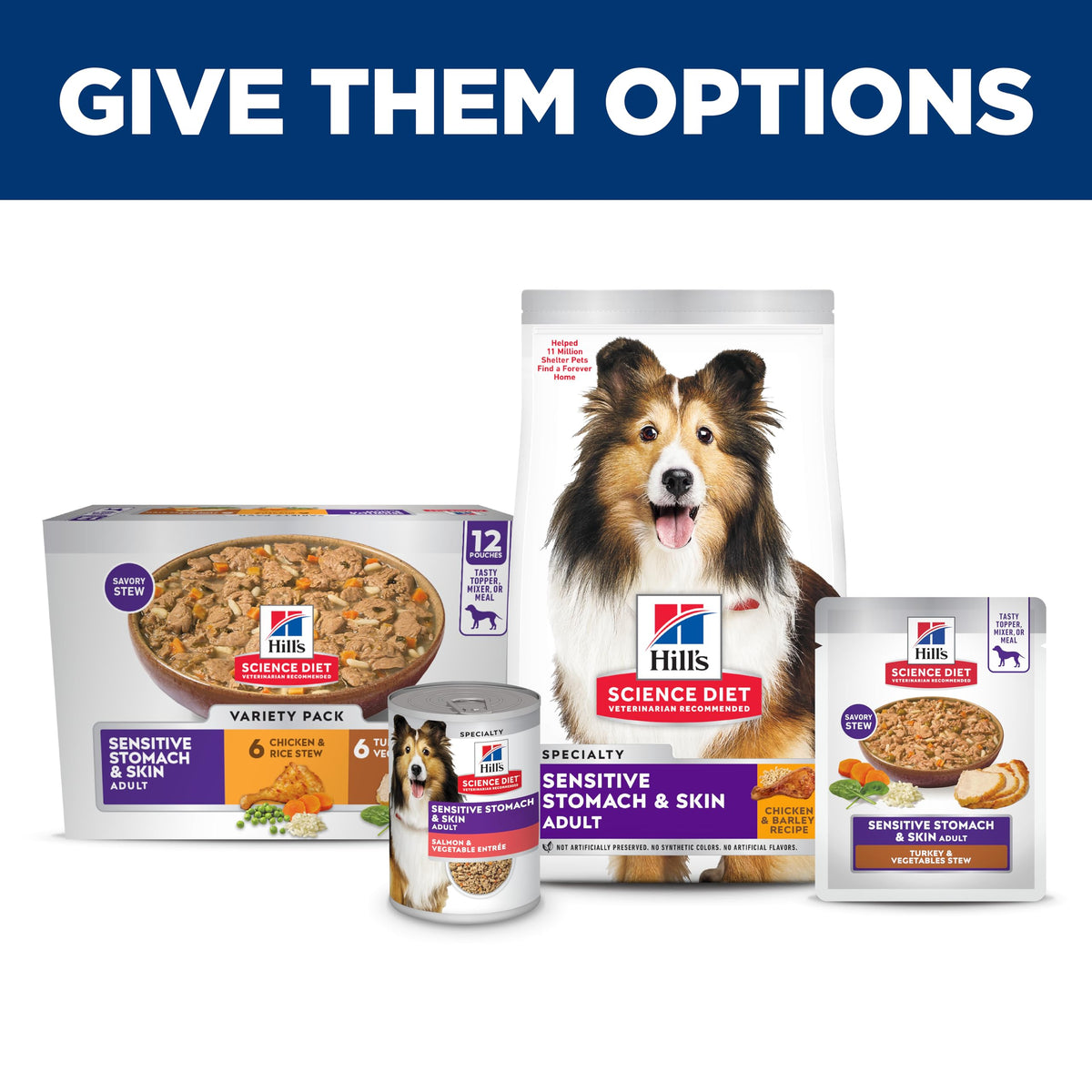 Hill's Science Diet Sensitive Stomach & Skin Wet Dog Food