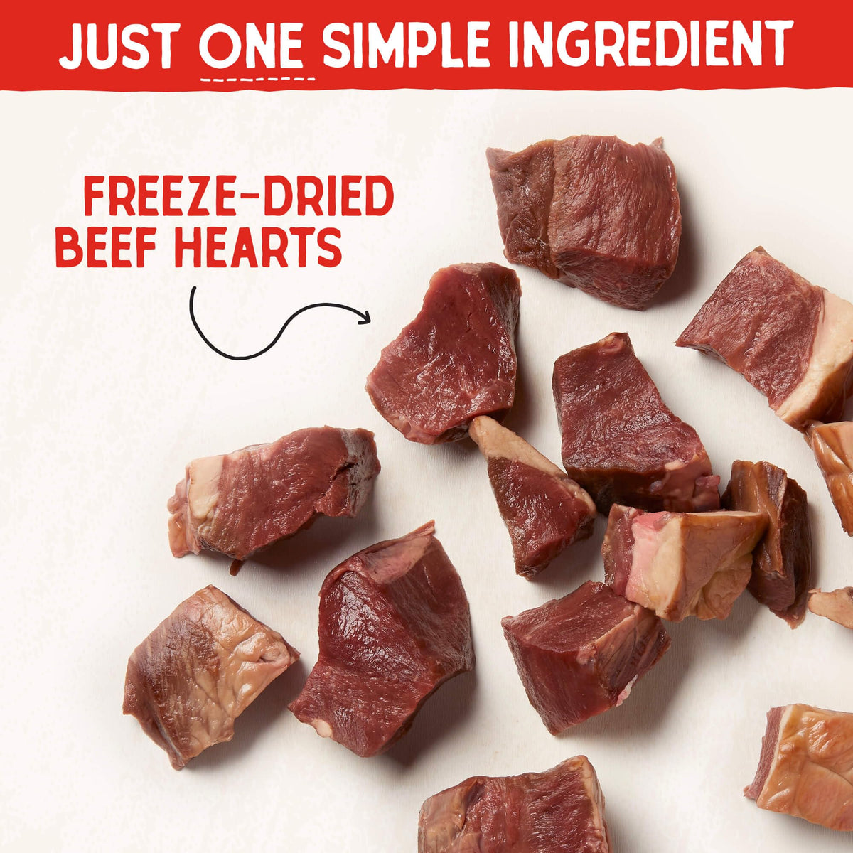 Stella & Chewy's Freeze-Dried Raw Chicken Breast Dog Treats - Single Ingredient, No Additives - Premium Training Treats - Perfect For Picky Eaters - 2.75oz Bag