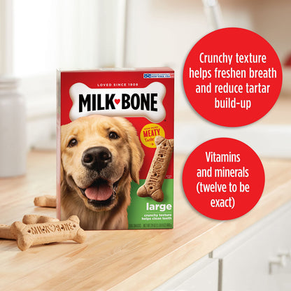 Milk-Bone Original Medium Dog Biscuits, 10 lb Box