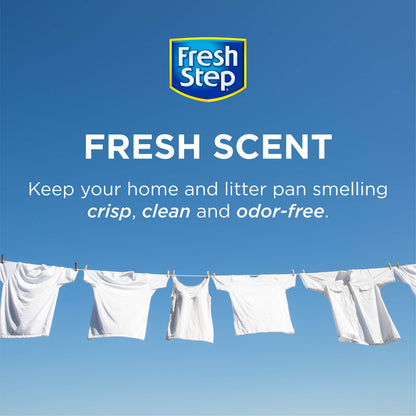 Fresh Step Cat Litter Crystals Deodorizer, Summer Breeze Scent, 30 Oz