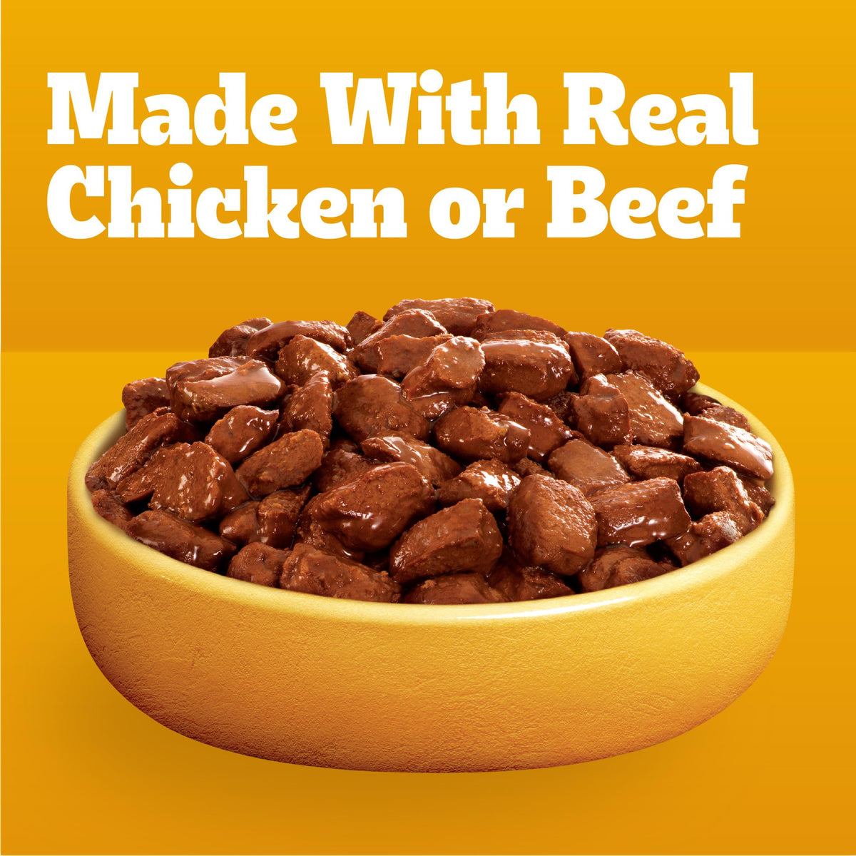 Pedigree Choice Cuts Wet Dog Food Pouch, Chicken Variety, 3.5 oz, 30 Count