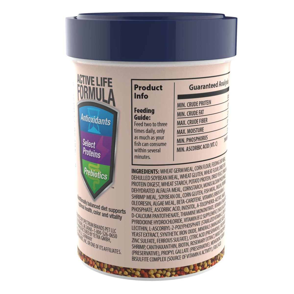 Tetra Goldfish Flakes, Nutritionally Balanced Diet For Aquarium Fish, Vitamin C Enriched Flakes, 0.42 oz
