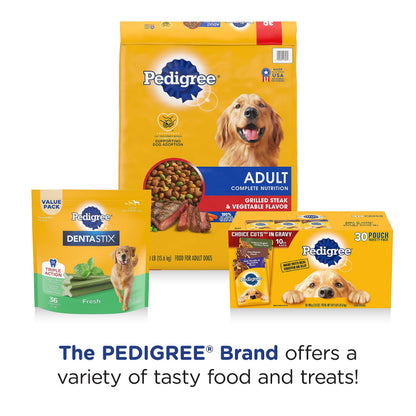 Pedigree Dentastix Small & Toy Breed Dental Dog Treats, Fresh, 102 Count