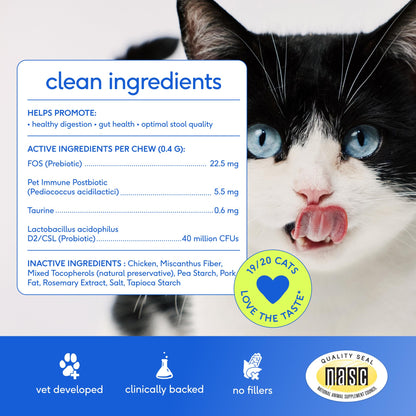 Native Pet GutWell Power Poop - Digestive Support & Fiber for Dogs - Promotes Healthy Stools, Supports Balanced Microbiome & Digestive Function - Triple-Biotic Blend & M-Fiber - 60 Scoops