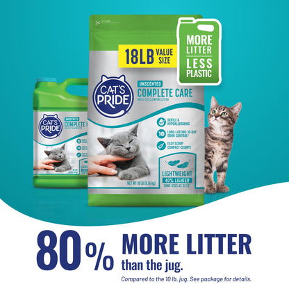 Cat's Pride Pure & Fresh Scented Clumping Litter 10lb