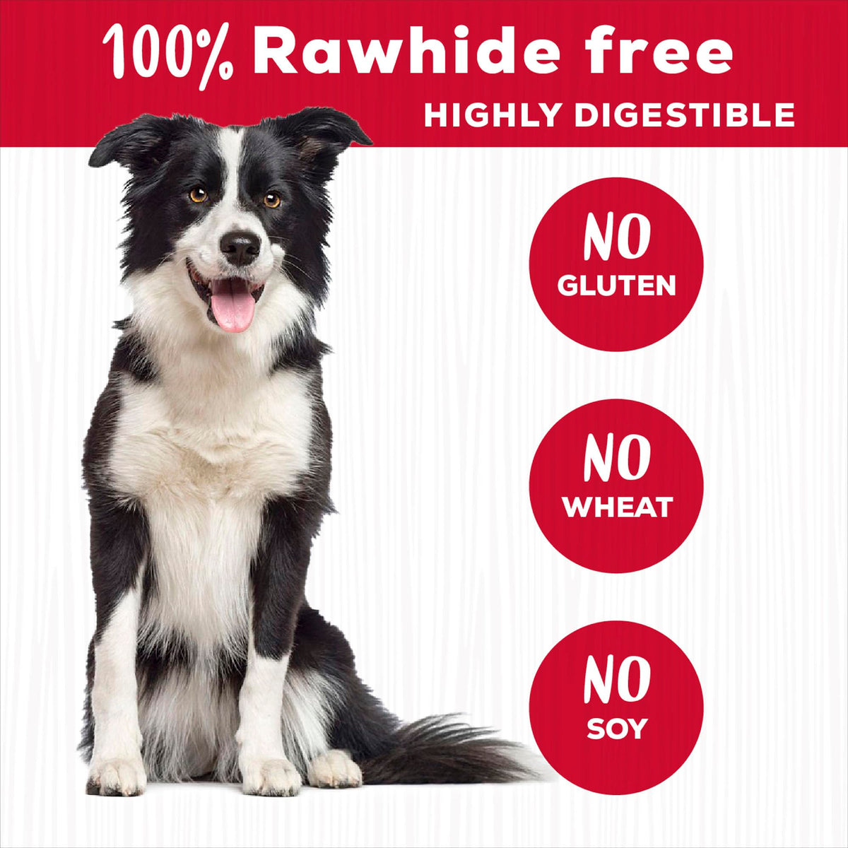 Country Kitchen Rawhide Free Kabob Rings 4 Flavor Variety Pack, 5 Count