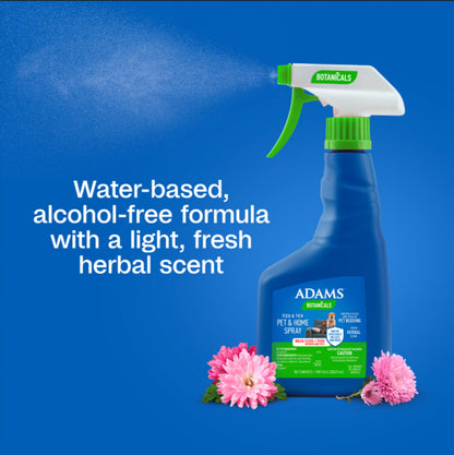 ADAMS Flea & Tick Home Spray for Bed Bugs, Fleas & Ticks, 24 oz