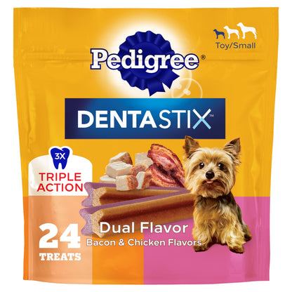 Pedigree Dentastix Small & Medium Dental Dog Treats, Original, 108 Count