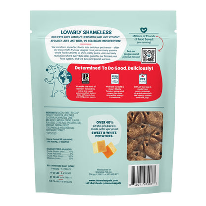 Shameless Pets Meaty Tenders Variety Pack, Soft Dog Treats, 8 Ounce (Pack of 6)