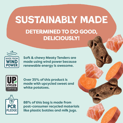 Shameless Pets Meaty Tenders Variety Pack, Soft Dog Treats, 8 Ounce (Pack of 6)