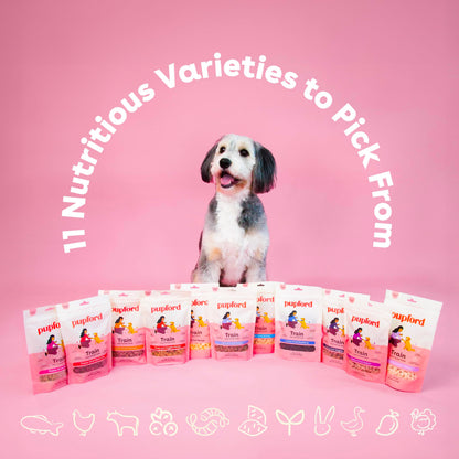 Pupford Freeze Dried Training Treats for Dogs & Puppies (Beef Liver, 4 oz)