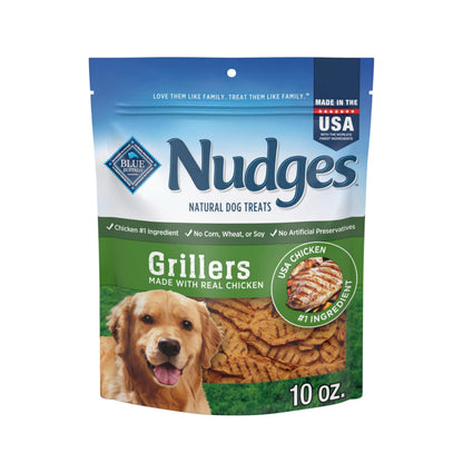 Blue Buffalo Nudges Grillers Salmon Dog Treats, 16 oz