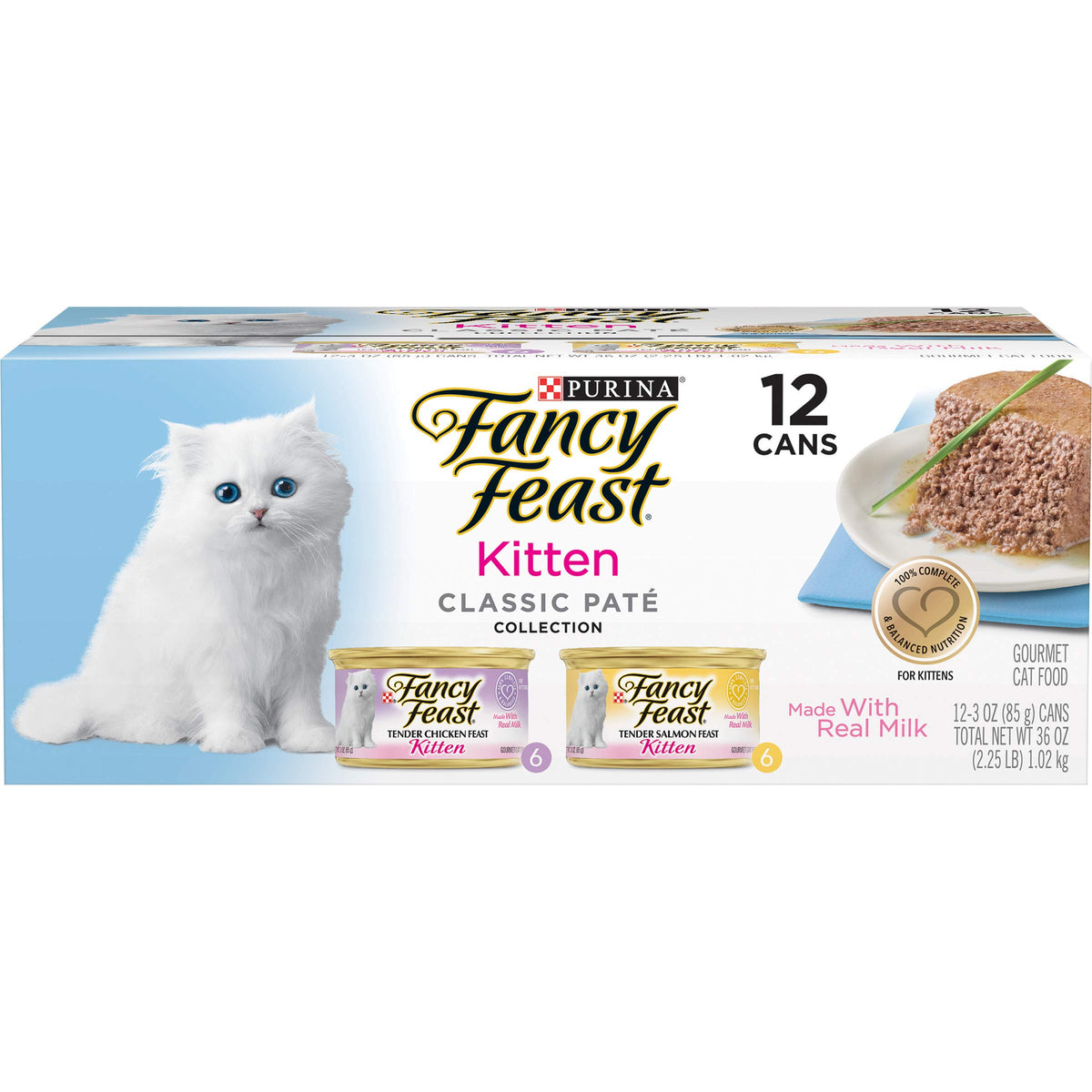 Purina Fancy Feast Gravy Lovers Wet Cat Food, 3 oz Cans, 30-Pack