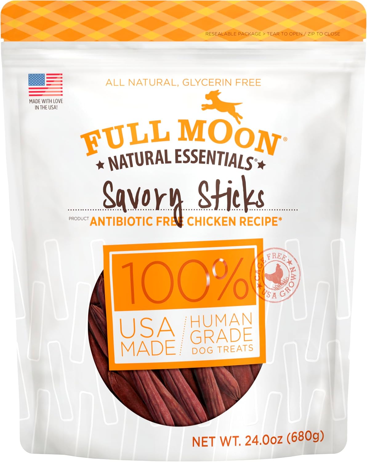 Full Moon® Essential Chicken Savory Sticks Dog Treats 24 oz