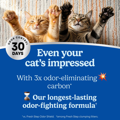 Fresh Step Advanced Extreme Clump Multi Cat Clumping Litter, 18.5 lb., 2 Pk