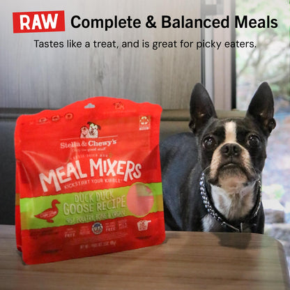 Stella & Chewy's Freeze-Dried Raw Chicken Meal Mixers- Dog Food Topper & Mixer - Made with 95% Cage-Free Chicken, Organs & Bone - Perfect for Picky Eaters - Grain-Free, 2.19 Pound (Pack of 4)