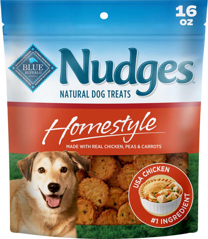 Blue Buffalo Nudges Grillers Steak Dog Treats, 16 oz